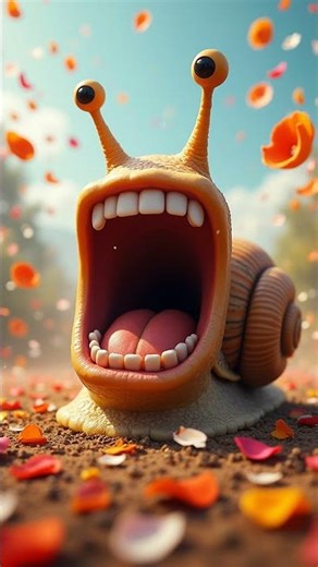Does a Snail Have Thousands of Teeth? 🐌 #snailfacts #naturekids