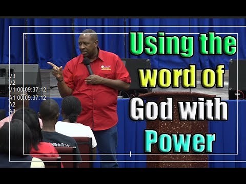Apostle Andrew Scott - How to Use The word Of God With Power