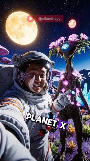 Taking a Selfie With My New Alien Friend! 👽 #shorts #alien