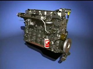 Animación de armado de motor ISB | Mecanica Diesel