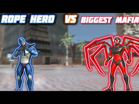 The end of biggest mafia 😱💥 | rope hero vice town | akshan444 |