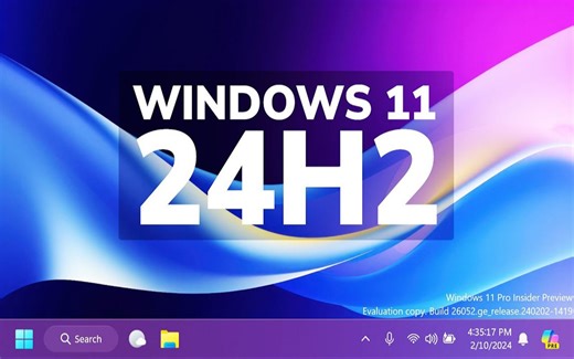 【Canary | Dev 】微软发布 Windows 11 24H2 最新版 原生应用更新：加入多项新功能！包含截图工具、记事本、应用商店等_哔哩哔哩_bilibili