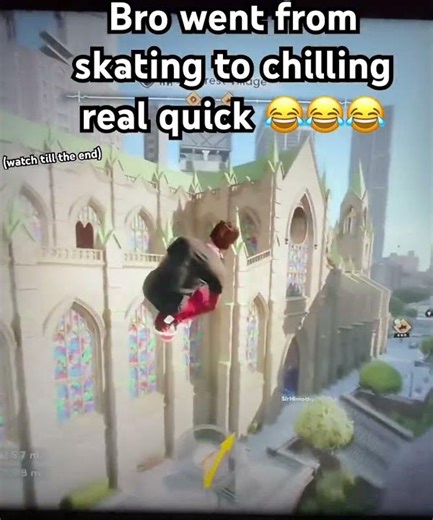 Funny fail 😂 #funny #skate4clips #skate #skate4 #skatefails #fyp #shorts