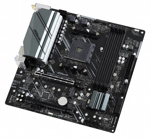 ASRock's B550AM Gaming Motherboard Pictured & Detailed - Budget AMD Ryzen 3000 Boards on The Horizon