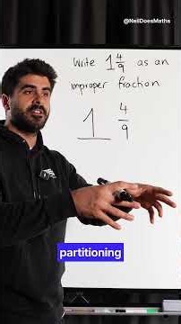Converting mixed fractions to improper fractions