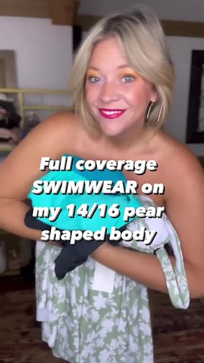 Full Coverage Swimwear Try-On | Plus Size Fashion - Bloomchic Fashion