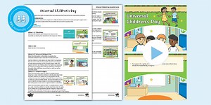 Universal Children's Day KS1 Assembly Pack
