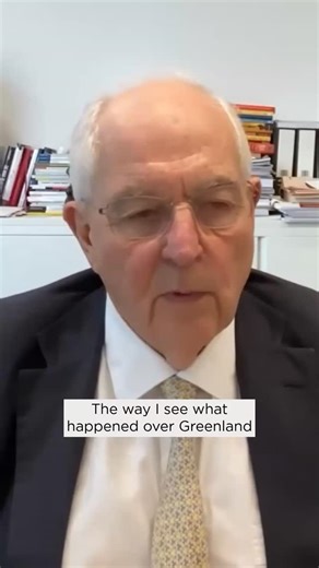 Chicago Council on Global Affairs on Instagram: "US President Donald Trump "ran into three serious constraints," said Martin Wolf, chief economics commentator at the @financialtimes, reflecting on what prompted Trump to back down from imposing tariffs on eight NATO allies in an effort to gain control of Greenland. "The will of the Europeans, the obvious fact that they have serious leverage in finance, and the fact that there are powerful entities in the US that are still prepared to say, ‘we don
