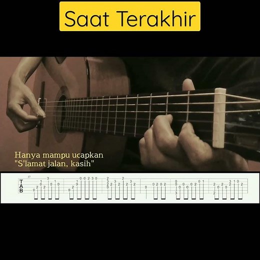 Saat Terakhir - St 12 (Cover Fingerstyle) #Short