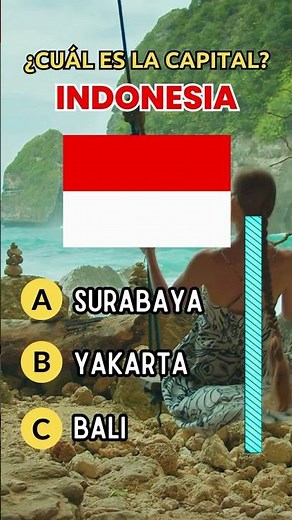¿Cuál es la capital de INDONESIA? 🇮🇩
