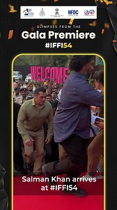 370K views · 10K reactions | The incredible Salman Khan graces the red carpet at #IFFI54, dazzling everyone and weaving magic around the atmosphere at the Gala Premiere of his produced film "Farrey". What a sensational day of this cinematic journey! Press Information Bureau - PIB, Government of India Ministry of Information & Broadcasting, Government of India Anurag Singh Thakur DD National | IFFI Goa | Facebook