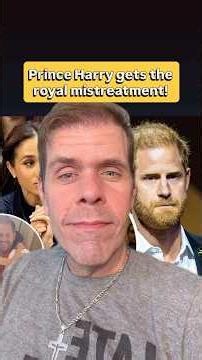Prince Harry Gets The Royal Mistreatment! | Perez Hilton