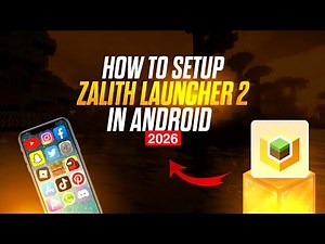 How to Setup Zalith Launcher 2 in 2026 | Play Minecraft Java Edition on Mobile 😱🔥