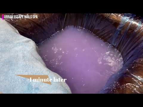 Satisfying Gel Ohh Jelly Spa Pedicure Service near me - Urban Escape Nail Spa The Woodlands Tx 77384