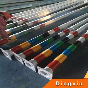 [Hot Item] 2016 China Outdoor Lighting Tapered Powder Coated Steel Pole