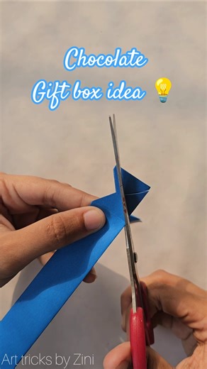 Chocolate wrap gift box idea with papercraft. #chocolate #papercraft #giftbox #viralvideo #youtube