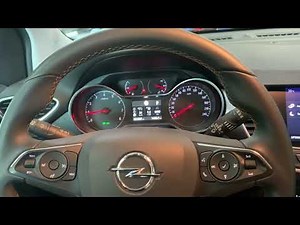 Opel Crossland service / oil reset