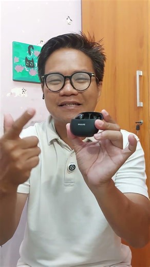 tws philips terbaru dengan peredam kebisingan dan Bluetooth 6.0 loh