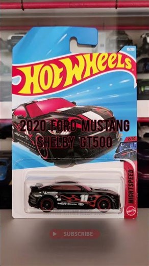 2020 Ford Mustang Shelby GT500 (010/250) (2026) Nightspeed (2/10) Colour : Black G CASE #hotwheels