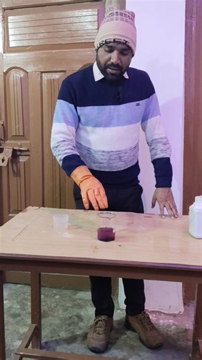 (Colour changing reaction) #experiment #chemicalchange #science#chemicalprocess#chemistry#ytshorts