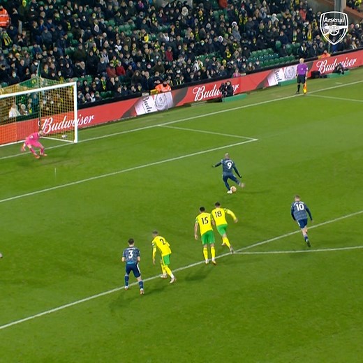 2.9M views · 164K reactions | ✅ Five goals ✅ Four scorers ✅ Three points  Highlights from our 5-0 win over Norwich City FC are now LIVE!  | Arsenal | Facebook