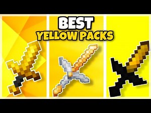 TOP 3 BEST YELLOW TEXTURE PACKS FOR MCPE