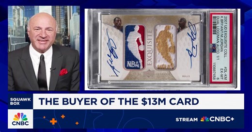 Buyer of record-breaking $13 million sports card revealed