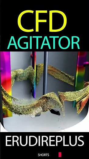 AGITATOR | CFD Fluid Mixing - YouTube Shorts