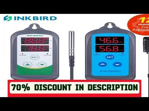 A must-have product! INKBIRD Combo Set Pre-wired Digital Dural Stage Humidity Controller IHC200 an