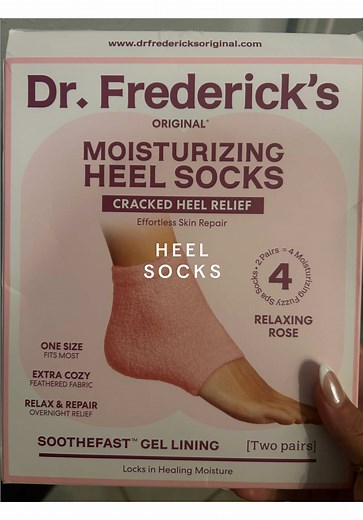 Moisturizing Heel Socks for Ultimate Foot Care | Dr. Fredericks