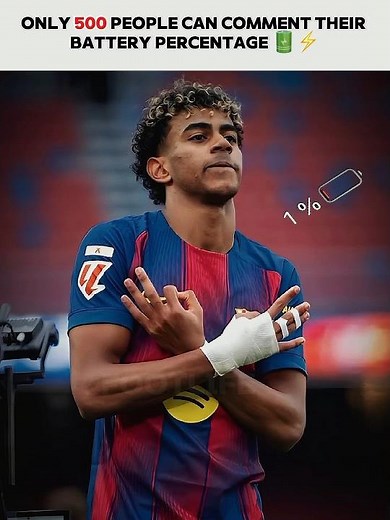 Drop Your Battery Percentage 😉 #football