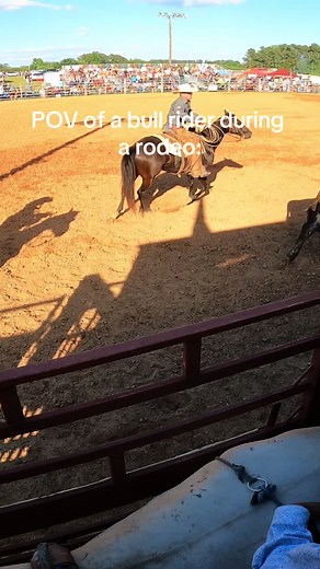 Covered for 2nd place, was it worth it? 🤯 #fypage #pov #rodeo #bullriding #gopro @Nicholas Jackson