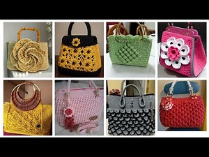 Beautiful Stunning Crochet Bags Designs for girls | Crochet purses