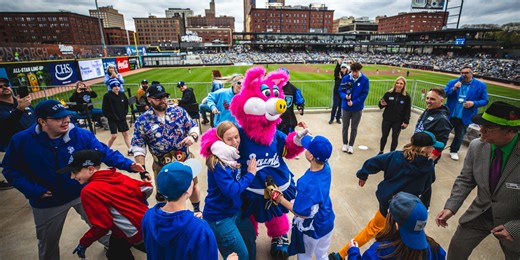 This Minor League mascot set the most adorable world record you've never heard of