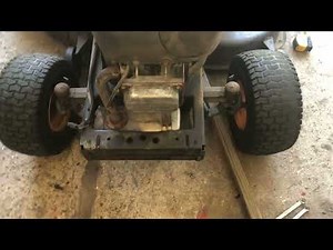 HOW TO FIX THE STEERING ON A LAWN TRACTOR.
