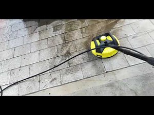 Use Parkside High Pressure Washer to clean patio, PHD 170 B2 2400W #Lidl #PARKSIDE