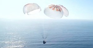 SpaceX Astronauts Splash Down Off California Coast for the First Time