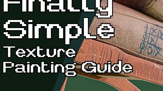 iBlender插件 fluent-materializer 轻松画贴图 Blender教程