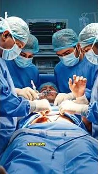 How Anesthesia Works in 3D | Short Medical Animation #shorts