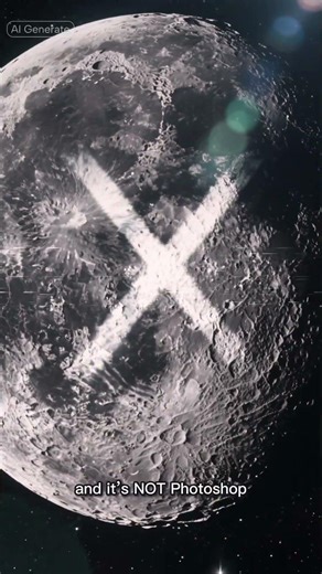 The Secret X That Appears on the Moon 😱