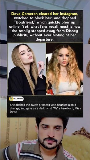 Dove Cameron’s Bold Break from Disney! 😱 Cleared Her Instagram 🎤