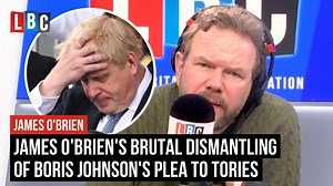 52K views · 1.9K reactions | James O'Brien picks apart the claims made by Boris Johnson in his plea to Conservative MPs gearing up for a confidence vote. | LBC | Facebook