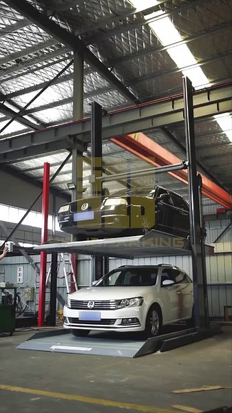 Upgrade your parking game with the revolutionary Two Post Triple Stacker Truck Parking Equipment (TTS-3)! Say goodbye to parking worries and embrace stability and safety like never before. 🆙 💪 The TTS-3 features a double hydraulic cylinder system that lifts your vehicle with utmost stability and efficiency, guaranteeing a smooth and secure parking experience. No more fretting over wobbly lifts or unstable platforms! 🚀 ⛓️ With its double-row chain lifting device, the TTS-3 takes stability to a