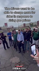 2.2K views · 27 reactions | Getting a ride from the airport may have just gotten a little harder. Uber drivers held a protest on Monday at Detroit Metro Airport over soaring gas prices. The drivers want to be able to charge more for rides to combat the rising cost of gas, but Uber has reportedly denied that request. In response the drivers have turned off their apps and are refusing to accept rides. Full story here: https://bit.ly/3tkufGw | WWJ Newsradio 950 | Facebook