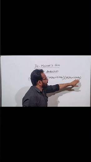 Important Deduction on De Moivre’s Theorem | Complex Numbers | Exam Trick