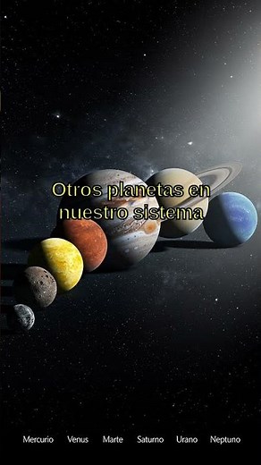 Sabías que nuestro sistema solar?