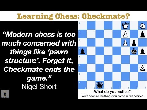 Learning Chess: Checkmate?