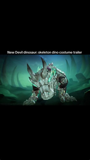 Devil dinosaur gets the legendary Halloween outfit of the week!! He actually looks so scary lol, love the cinematic so cool🔥#marvelrivals #marvelrivalsgame #viral #devildinosaur #fyp