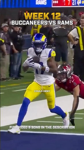 Buccaneers vs Rams NFL Week 12 2025 Highlights that ROCK!!🤟#shorts #nfl #nflhighlights #music