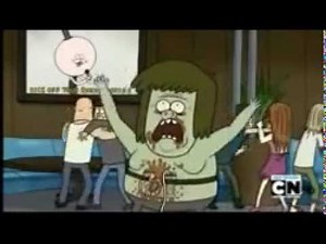 Muscle Man Screams for 2 minutes